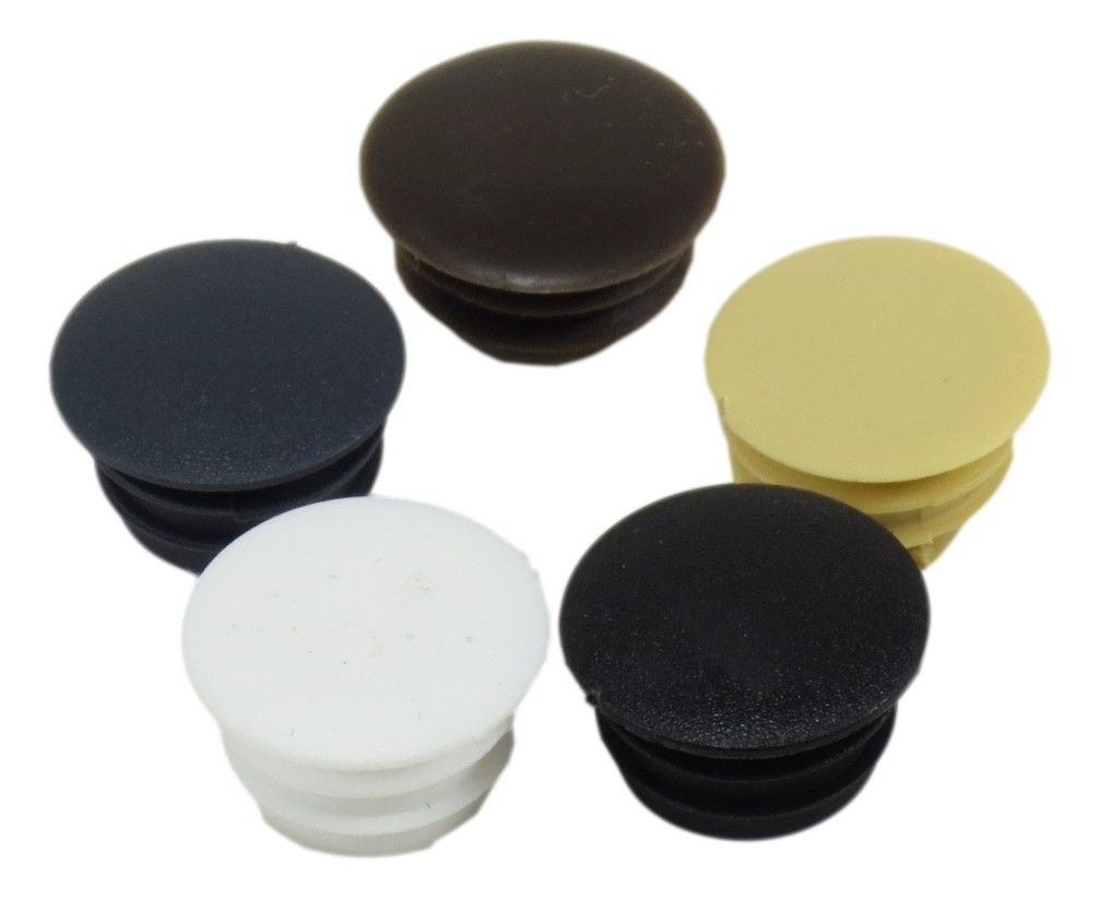 Karmin peitetulppa valkea 15mm