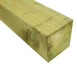 Kestopuu painekyllästetty 100x100 AB vihreä