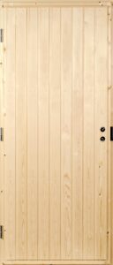 Mökkiovi umpinainen