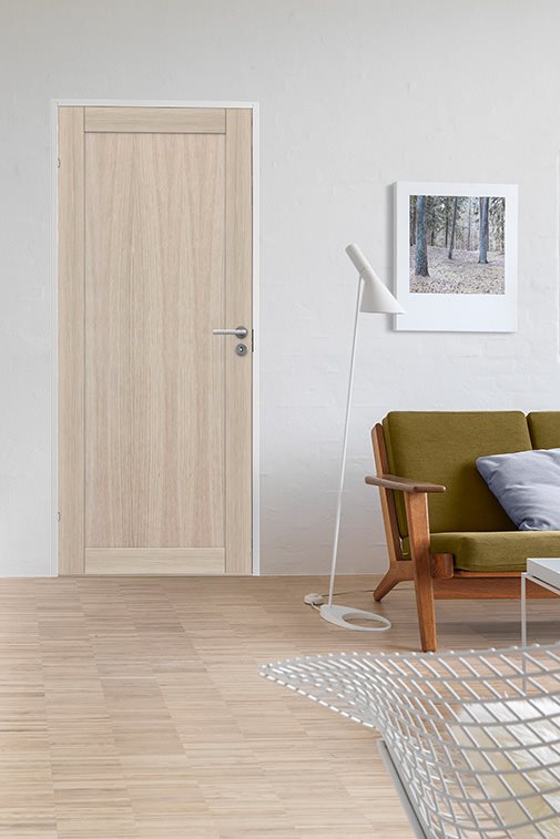 Liukuovi seinän päälle Unique 501 Mittatilausovi