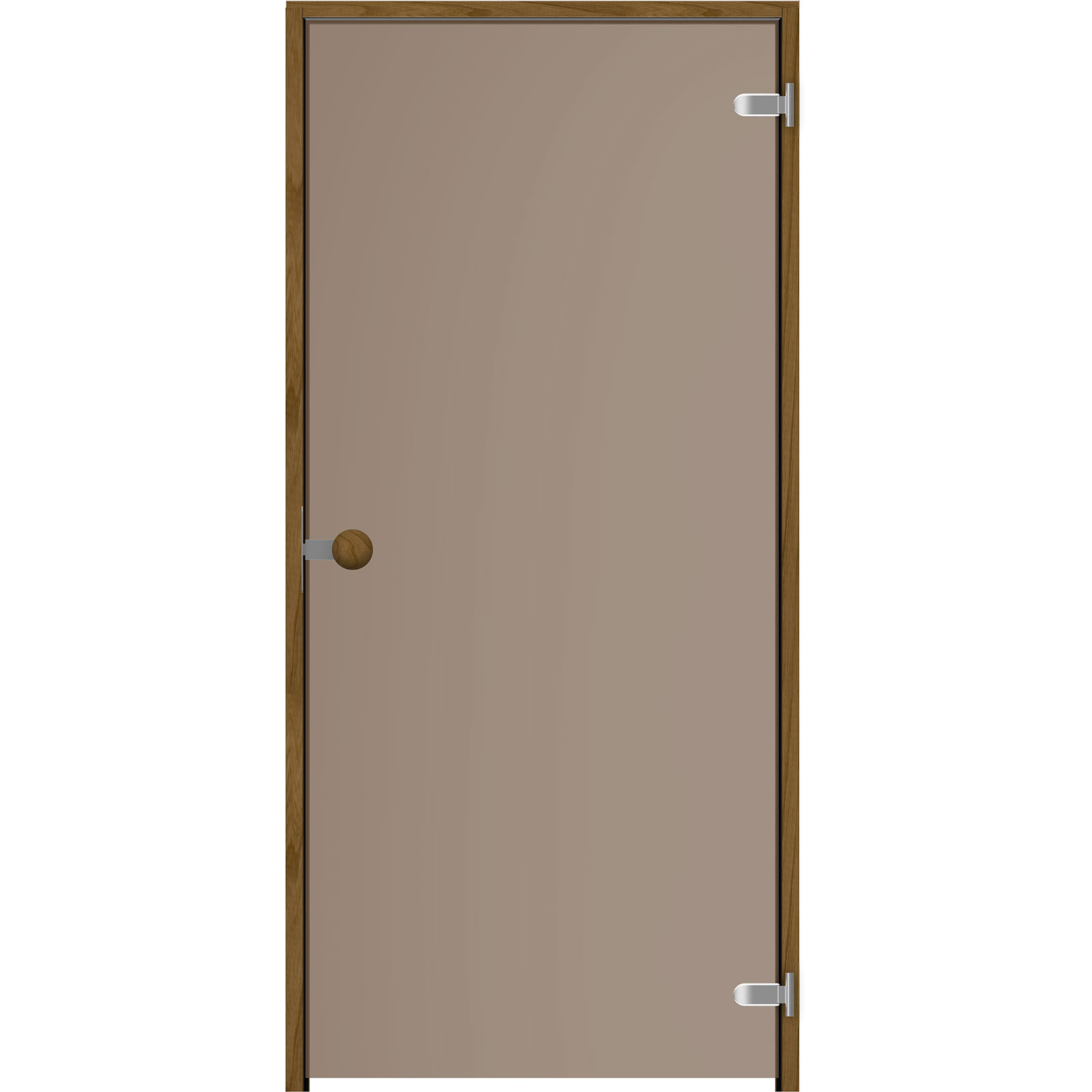 Saunan lasiovi pronssi Mittatilausovi