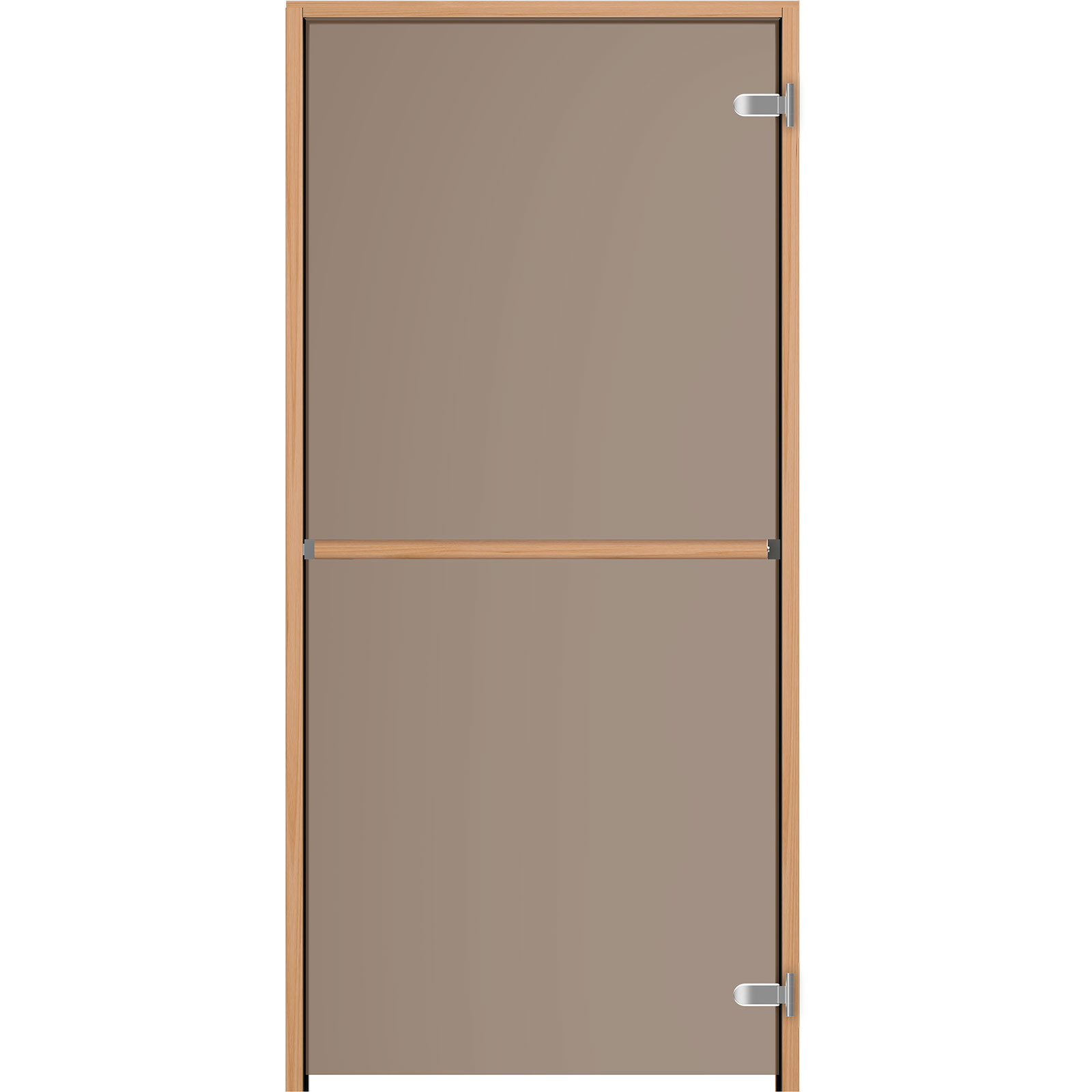 Saunan lasiovi pronssi Mittatilausovi