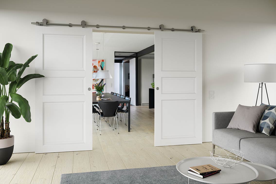 Liukuovi seinän päälle Craft 101 Mittatilausovi