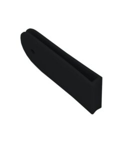 Lasioven muovitelki musta