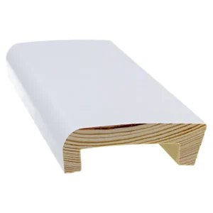 Jalkalista johtoura 20x70x3300 valkoinen