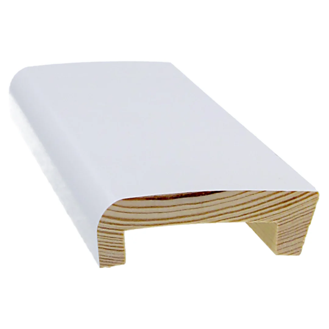 Jalkalista johtoura 20x70x3300 valkoinen