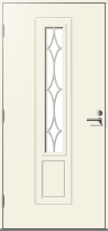 Ulko-ovi Klassinen D1 Mittatilausovi