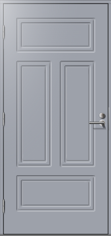 Ulko-ovi Klassinen F Mittatilausovi