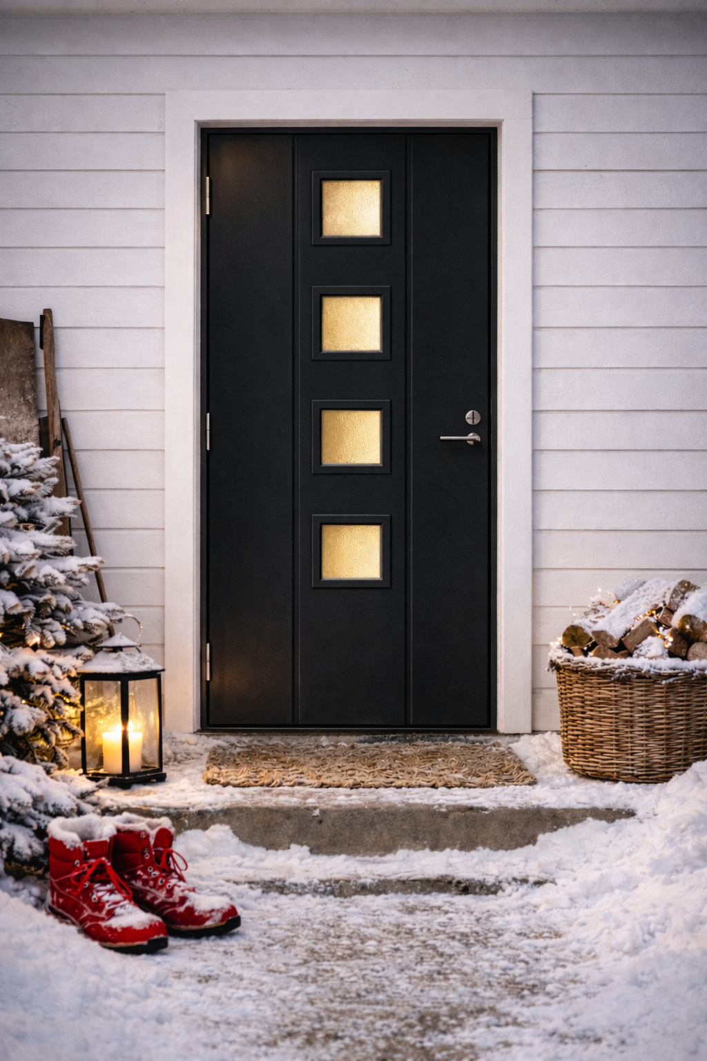 Ulko-ovi Melodia C4 Mittatilausovi