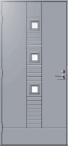 Ulko-ovi Melodia D3 Mittatilausovi