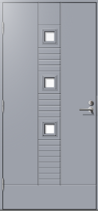 Ulko-ovi Melodia D3 Mittatilausovi