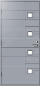 Ulko-ovi Melodia G4 Mittatilausovi