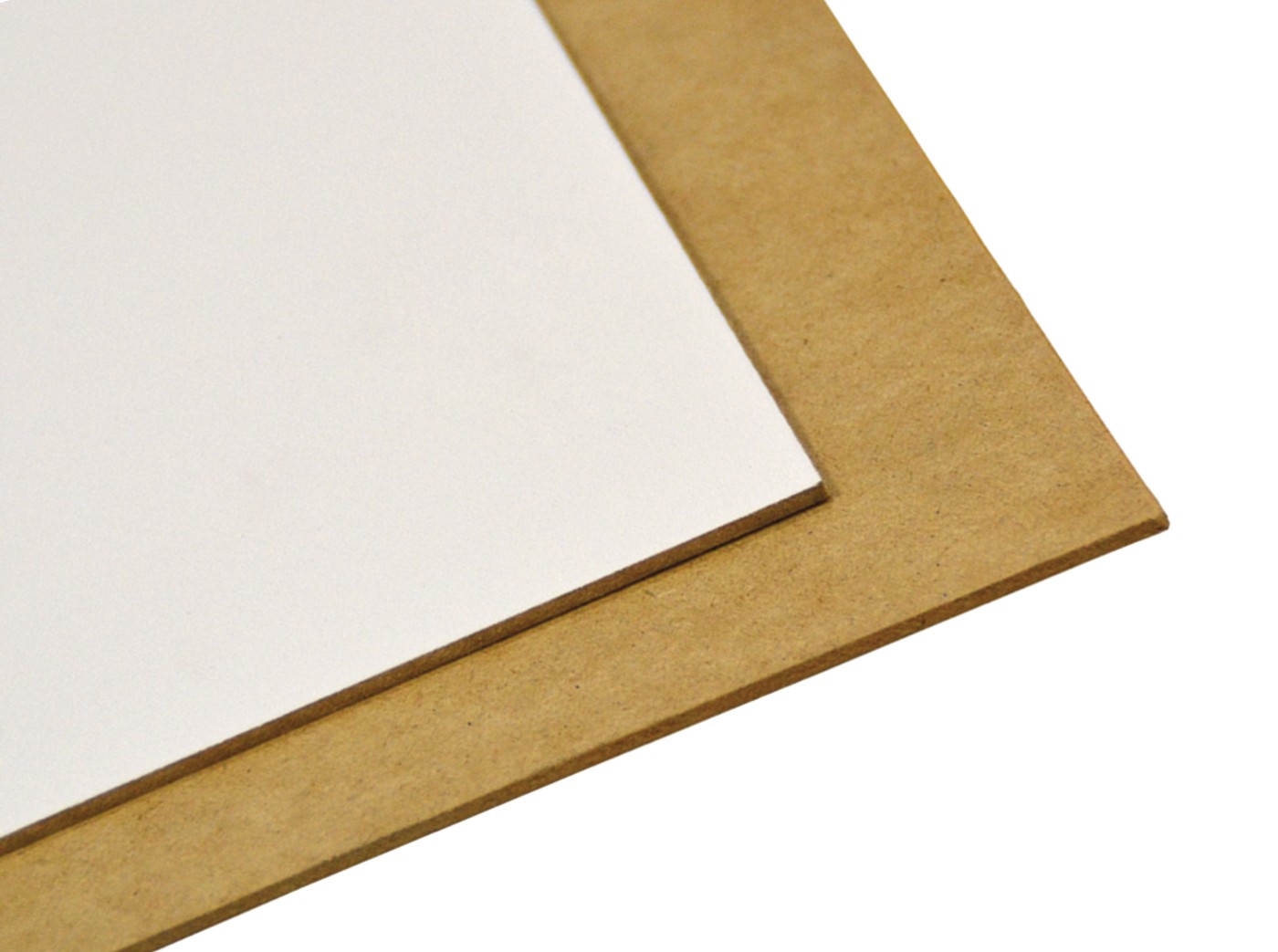 Taustalevy 3x2070x2800 HDF valkoinen/ruskea