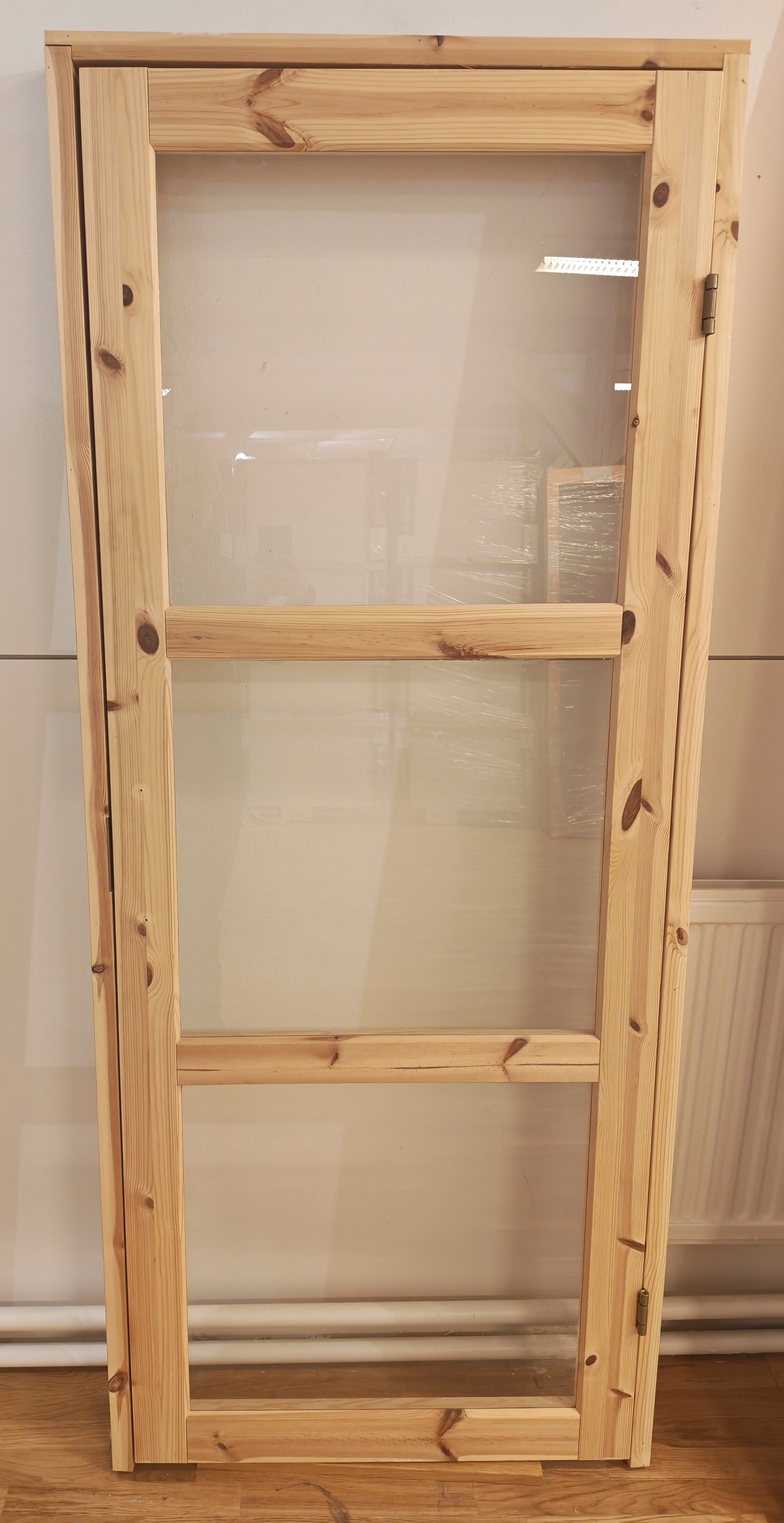 3-lasinen saunanovi SLB 8x19