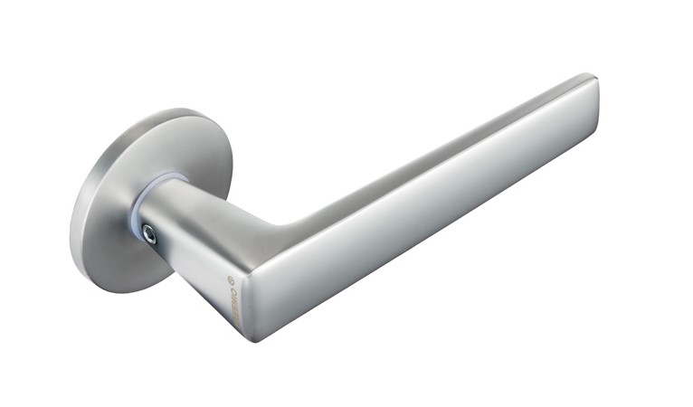 Ulko-oven painike Preemio, satiinikromi