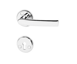 Väliovenpainike Torino avainkilvellä, kromi