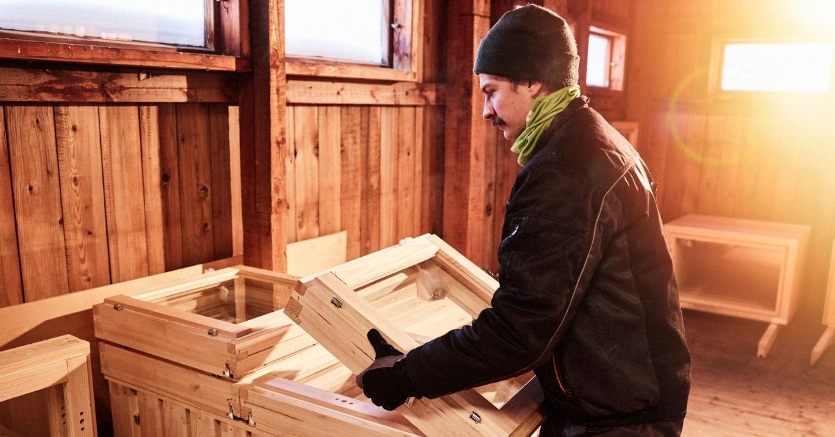 ikkunaremontti pakkasella