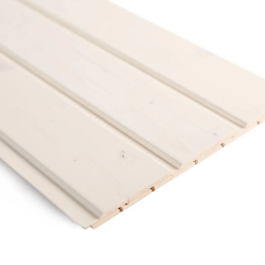 Kuusipaneeli 14x120 STP PP. TK Valkolakattu